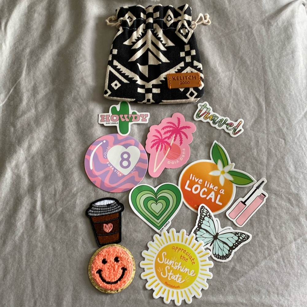Stickers and patches